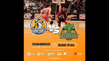 Guaycuras de La Paz vs Choyeros de San José del Cabo – CIBAPAC 2023