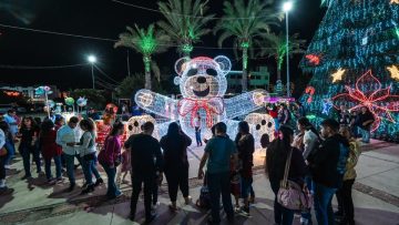 Encendido de luces navideñas