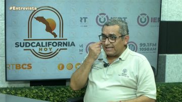 Alfredo Feria en entrevista para Sudcalifornia Hoy- 5 de diciembre 2023.