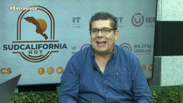 Guillermo Martínez en entrevista para Sudcalifornia Hoy edición nocturna – 6 de diciembre 2023.