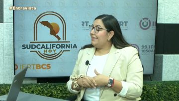 Luz Ester Morales en entrevista para Sudcalifornia Hoy- 8 de diciembre 2023.