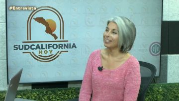 Julieta Verplancken en entrevista para Sudcalifornia Hoy edición nocturna – 22 de enero 2024.