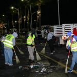 Recolecta Servicios Públicos más de 57 toneladas de residuos durante el Carnaval