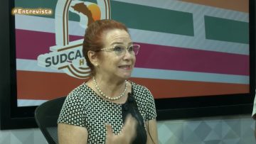 Sara Díaz en entrevista para Sudcalifornia Hoy-  23 de febrero 2024.