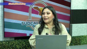 Cindy Montufas en entrevista para Sudcalifornia Hoy – 13 de marzo 2024.