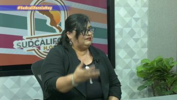 Fedra Rodarte en entrevista para Sudcalifornia Hoy – 13 de marzo 2024.