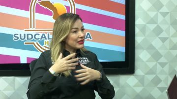 Karina Olivas Parra en entrevista para Sudcalifornia Hoy – 29 de abril 2024.