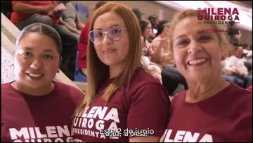 Milena Quiroga Romero en entrevista para Sudcalifornia Hoy – 26 de abril 2024.