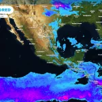 Tormentas dispersas y vientos fuertes se presentarán este miércoles en México