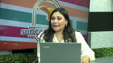 Alina Sánchez en entrevista para Sudcalifornia Hoy – 13 de mayo 2024.