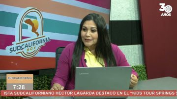 Anel Fernández Ruiz en entrevista para Sudcalifornia Hoy – 21  de mayo 2024.