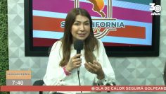 Lupita Saldaña en entrevista para Sudcalifornia Hoy – 22 de mayo 2024.