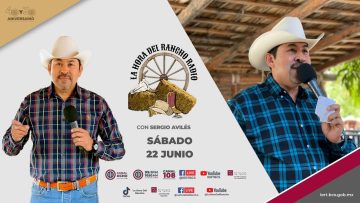 🔴🤠 #EnVivo: La Hora del Rancho con Sergio Avilés  –  22 de junio 2024.