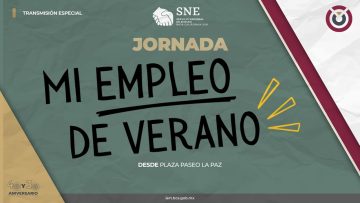 🔴📡Inauguración de la Jornada: Mi empleo de verano, desde la Plaza Paseo La Paz. ¡Acompáñanos!