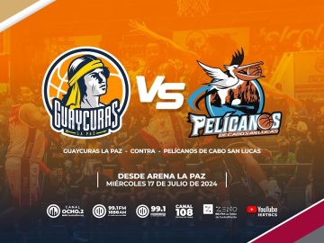 Guaycuras de La Paz vs Pelícanos de Cabo San Lucas