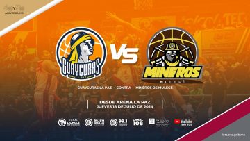 Guaycuras La Paz VS Mineros de Mulegé.