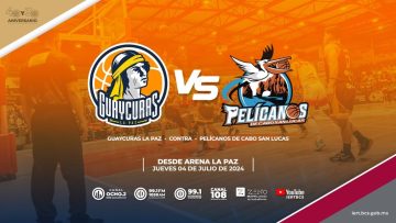 Guaycuras La Paz VS Pelícanos de Cabos San Lucas