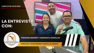 🗣️💬#LaEntrevista con Fernando Briseño y Margarita Amarillas – 29 de julio 2024.