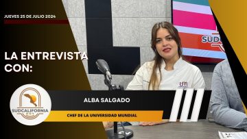 🗣️💬#LaEntrevista con la Chef Alba Salgado – 25 de julio 2024.