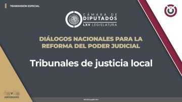 📡🔴Diálogos Nacionales para la Reforma del Poder Judicial con el tema: Tribunales de justicia local.