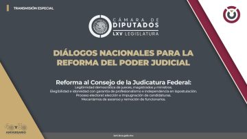 📡⚖️Diálogos Nacionales para Reforma del Poder Judicial.