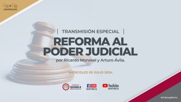 🔴 #EnVivo: Rueda de prensa: Reforma al Poder Judicial. -03 de Julio 2024.