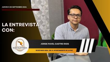 🗣️💬#LaEntrevista con Jorge Pavel Castro Rios- 05 de septiembre 2024.