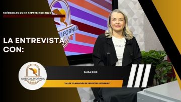 🗣️💬#LaEntrevista con Zaida Ríos  – 25 de septiembre 2024.