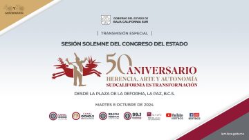 📜Baja California Sur cumple 50 años de su conversión de territorio a estado libre y soberano.