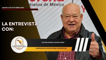 🗣️#Enlace con el Gobernador Víctor Castro Cosio. Bloque 2. – 3 de octubre 2024.