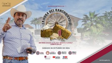 🔴🤠La Hora del Rancho con Los Elegantes de la Baja. – 26 de octubre 2024.