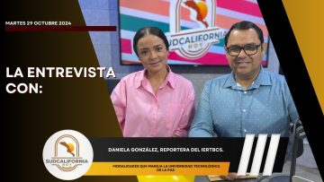 🗣️💬#LaEntrevista con Daniela González, reportera del IERTBCS. – 29 de octubre 2024.