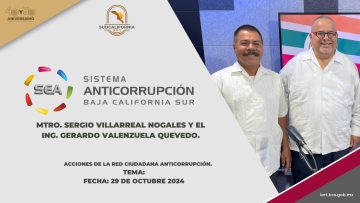 🗣️💬#LaEntrevista con el Mtro. Sergio Villarreal y el Ing. Gerardo Valenzuela. – 29 de octubre 2024.