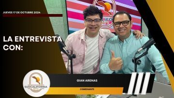 🗣️💬#LaEntrevista con Gian Arenas – 17 de octubre 2024.