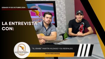 🗣️#LaEntrevista con Martín Hildago El Árabe y su respaldo. – 19 de octubre 2024.