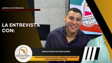 🗣️💬#LaEntrevista con Pedro Fabián Martínez Dibene – 24 de octubre 2024.