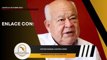 🗣️💬#LaEntrevista con Víctor Manuel Castro Cosío, Gobernador de BCS. – 24 de octubre 2024.