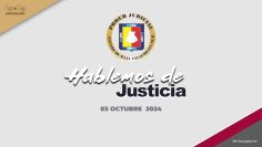 🔴⚖️#NuevaEmisión: Hablemos de Justicia – 03 de octubre 2024.