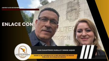 🗣️💬#Enlace con Juan Cuauhtémoc Murillo y Denise Jaquez