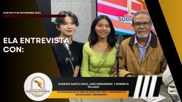 #LaEntrevista con Eugenio Santa Cruz, Jade Hernández y Roberta Pillado – 19 de noviembre 2024.