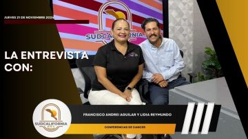 🗣️💬#LaEntrevista con Francisco Andrei Aguilar y Lidia Reymundo – 21 de noviembre 2024.