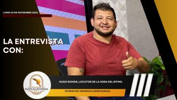🗣️💬#LaEntrevista con Hugo Román. – 25 de noviembre 2024.