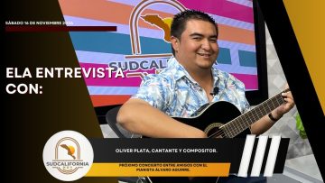 🗣️💬#LaEntrevista con Oliver Plata, cantante y compositor. – 16 de noviembre 2024.