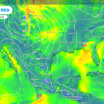 Lluvias intensas se presentarán este martes en México por el arribo del frente frío número 10