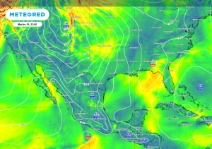 Lluvias intensas se presentarán este martes en México por el arribo del frente frío número 10