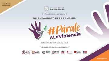 💜🧡🕊️Relanzamiento de la Cruzada Estatal “Párale a la violencia”.
