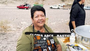 Conoce la historia de Gloria Arce quien es comerciante en las Fiestas de San Javier.