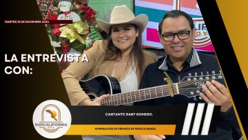 🗣️💬#LaEntrevista con la cantante Gaby Romero. – 10 de diciembre 2024.