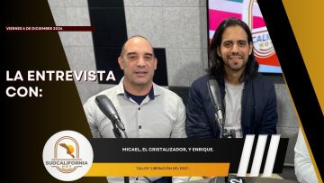 🗣️💬#LaEntrevista con Micael, El Cristalizador, y Enrique. – 6 de diciembre 2024.