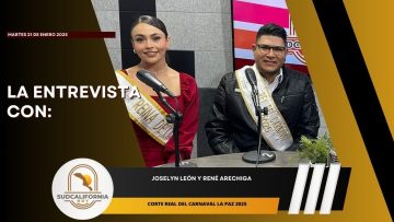 🗣️💬#LaEntrevista con René Arechiga y Joselyn León – 21 de enero 2025.